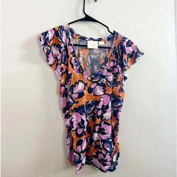 Anthropologie floral tank top small - Picture 1 of 4